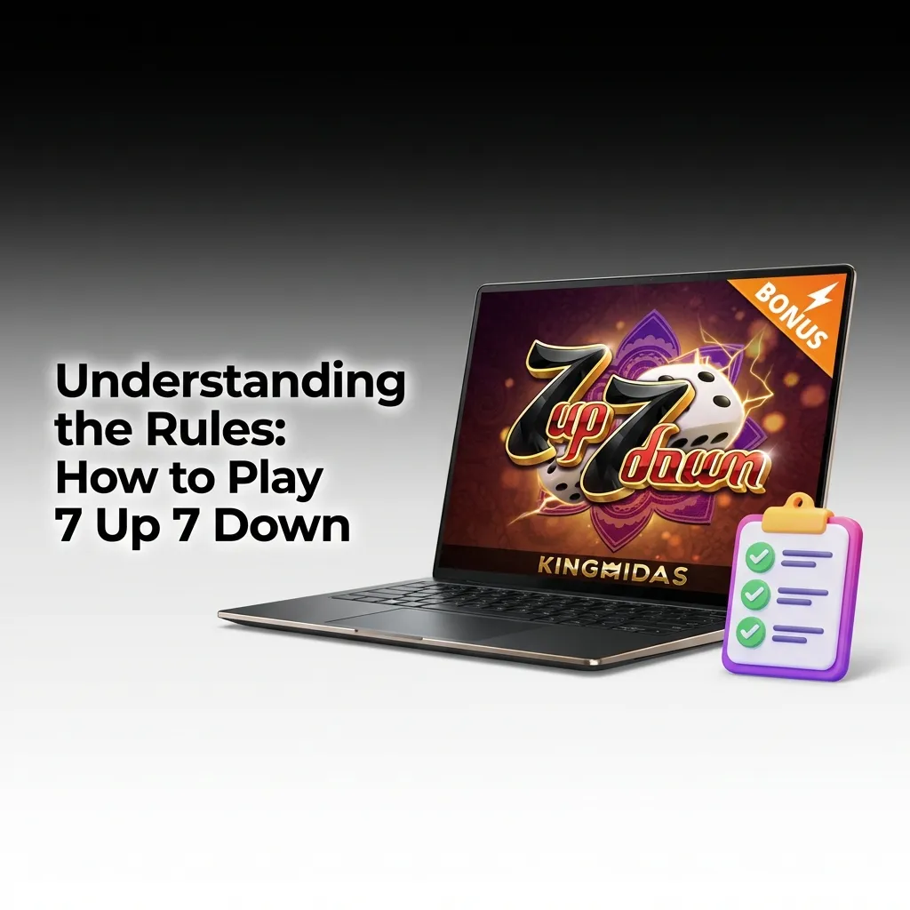 Dice game interface showing betting options for 7 Up 7 Down with Up, Lucky 7, and Down choices displayed on screen — Jeetbuzz in Bangladesh