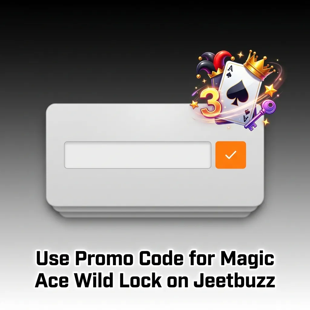 Player entering JBCASINO50 promo code on Jeetbuzz deposit page to unlock 50 free spins on Magic Ace Wild Lock slot game — Jeetbuzz in Bangladesh